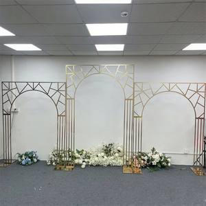Arco Metálico para Bodas al por Mayor, Arco de Fondo para Bodas Suministrado por Fábrica para Organizadores de Eventos y Decoración de Hoteles - Product Image 1