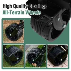 Carrito de Playa Plegable DB de Gran Capacidad, 100L, con Ruedas Grandes y Construcción Resistente - Product Image 6