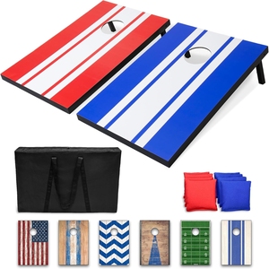 Jeu de lancer de maïs compagnon jouet en bois extérieur pour jeu de camping - Product Image 4