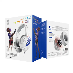 หูฟังเกมมิ่ง <span class=keywords><strong>Plextone</strong></span> G700 รุ่นใหม่มาแรง พร้อมไฟ LED แสดงสถานะแบตเตอรี่ รองรับ Apt-X HD สินค้าขายดี สำหรับ PS4 โทรศัพท์ และพีซี - Product Image 6