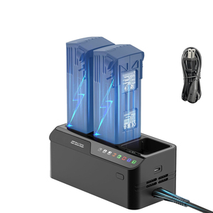 Chargeur de batterie 3 Pro 200W, hub de charge rapide 3X pour drone Mavic 3 Enterprise/Classic/Cine, Type-C, un clic, fabriqué en Chine - Product Image 1