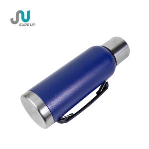 Bouteille isotherme en acier inoxydable de 1,0 L avec 3 couvercles interchangeables (paille, verseur et <span class=keywords><strong>bouchon</strong></span> à vis) pour Yerba Maté, randonnée en extérieur - Product Image 4