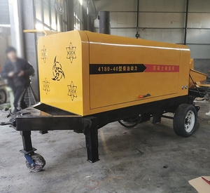 Diversi tipi di pompa per calcestruzzo struttura di costruzione pompe a colonna Diesel Mini pompaggio Pumpcrete ad alta resistenza - Product Image 5