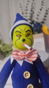 Muñeco de Elfo Navideño 2025 en Oferta, Adornos de Monstruo Verde Grinch, Colgante de Decoración Navideña, Regalos de Navidad, Juguetes Grinch - Product Image 6