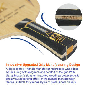 Hoja <span class=keywords><strong>de</strong></span> Raqueta <span class=keywords><strong>de</strong></span> <span class=keywords><strong>Ping</strong></span> <span class=keywords><strong>Pong</strong></span> Loki <span class=keywords><strong>de</strong></span> Alto Rendimiento Serie Liang Jingkun Oem Odm <span class=keywords><strong>de</strong></span> 7 Capas para Competición Profesional - Product Image 3