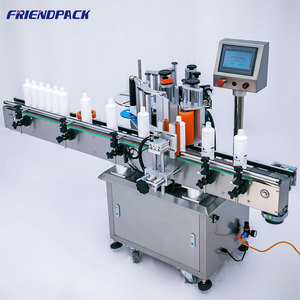 Chai tròn đôi nhãn tự động Sticker dán nhãn Máy dán nhãn chai máy - Product Image 1