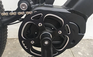 New Electric Mountain <b>Bike</b> with Full Suspension 12 Speed Aluminum <b>Frame</b> Rear Hub Motor Lithium Battery Rear Carrier - Product Image 3