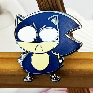 Broche en émail dur personnalisée avec logo artistique créatif, design œil porte-bonheur, en métal, é<span class=keywords><strong>l</strong></span>égante et tendance - Product Image 5