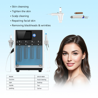 Máquina de Limpieza Facial Hidráulica 2 en 1 BECO, Lifting Facial, Hidroterapia Facial, Máquina de Mesoterapia