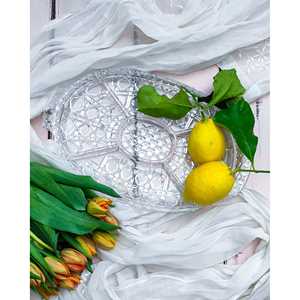 Plato para Aperitivos Daniele F. Crystal Cut, Elegantes Bandejas para Servir en Ocasiones Especiales - Product Image 3