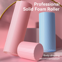 Premium 30 45 60 90cm rouleau en mousse solide petit point point flottant rouleau Massage Muscle Yoga Eva rouleau en mousse