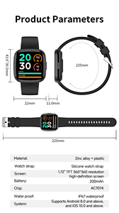 <span class=keywords><strong>Reloj</strong></span> <span class=keywords><strong>Inteligente</strong></span> VALDUS VS17 PRO para <span class=keywords><strong>Mujer</strong></span>, Control de la Salud, Presión Arterial, Oxígeno, Entrenamiento Respiratorio, <span class=keywords><strong>Reloj</strong></span> <span class=keywords><strong>Inteligente</strong></span> de Moda con Larga Duración de Batería - Product Image 6