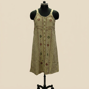 Robe de soirée personnalisée pour femme grande taille, taille empire, en rayonne, longueur thé, imprimée, col en V, longueur cheville, style romantique vintage, été - Product Image 1