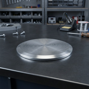 Base para Plato de Comunión de Acero Inoxidable de Alta Resistencia, Grado Comercial, Apta para Lavavajillas, Apilable, Acabado Pulido, Mayur - Product Image 3