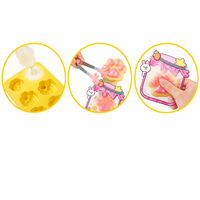 Kit de Fabrication de Jouets Squishy DIY Thème Desserts Sucrés Outils de Pâtisserie en Silicone Jouets à Presser Ensemble de Moules à Colle Marque SY Enfants 6+ Anti-Stress