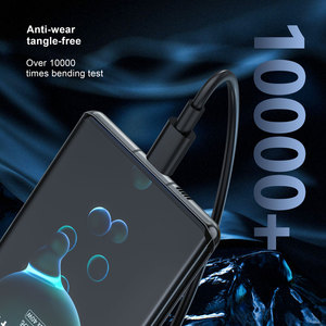 สาย USB-C ความนำไฟฟ้าสูง 3A ชาร์จเร็ว ทองแดงปราศจากออกซิเจน สายดาต้า Type-C  วัสดุหุ้ม ABS  ปลอกหุ้ม PVC สำหรับโทรศัพท์และแท็บเล็ตแอนดรอยด์ - Product Image 2