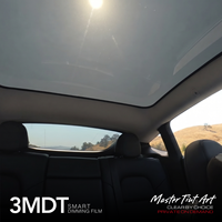 Película Inteligente para Control de Atenuación M9 MT35, Negra 3MDT, Tinte Inteligente, 89% de Rechazo de Calor, 100% de Protección UV, Autoregenerable, para Tesla Model