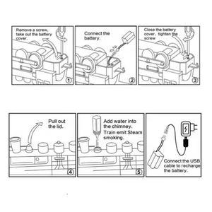 Sán đầu chenghai Hot Bán New Electric TRAIN SET với hơi nước 650 cm quỹ đạo Train đồ chơi cổ điển theo dõi xe giáo dục cho bé trai - Product Image 3