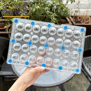 Tangba <span class=keywords><strong>Truffle</strong></span> bóng sô cô la khuôn 3D stereo Sphere moldes de policarbonato Para sô cô la sô cô la khuôn tùy chỉnh - Product Image 3