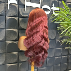 Tùy Chỉnh Màu Pre Ngắt Tóc Con Người Ren Tóc Giả Glueless Ren Phía Trước Tóc Giả Cho Phụ Nữ Da Đen Brazil Tóc HD Ren Phía Trước Tóc Giả - Product Image 1