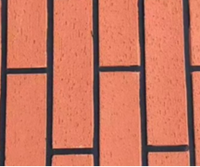 Panneau mural en porcelaine souple à motif de briques fendues, léger et flexible, pour revêtement décoratif extérieur et intérieur