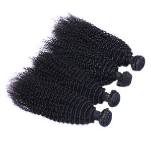 Extensions de cheveux humains vierges à 100 %, très vendues, qualité 10A, cheveux indiens, tissage, style crépu, 8 pouces de longueur étirée, vague naturelle - Product Image 6
