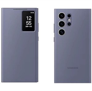 Compatible con <span class=keywords><strong>Samsung</strong></span> S24 <span class=keywords><strong>Ultra</strong></span> <span class=keywords><strong>Funda</strong></span> de teléfono oficial Chip original Smart Flip-Free Answer S24 + <span class=keywords><strong>Funda</strong></span> protectora - Product Image 1