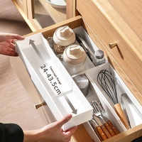 <strong>Best</strong> <strong>Selling</strong> Plastic Expandable <strong>Drawer</strong> <strong>Organizer</strong> with Adjustable Design Customizes Layout Ideal for Vanity <strong>Drawers</strong>