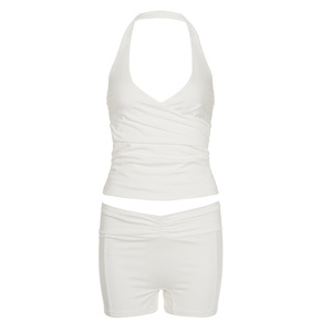 Europeo e americano <span class=keywords><strong>Sexy</strong></span> y2k stile di <span class=keywords><strong>abbigliamento</strong></span> <span class=keywords><strong>vendita</strong></span> calda delle donne 2 pezzi set Casual Suit per la festa - Product Image 6