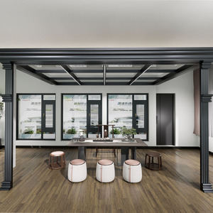 Sistema de Pérgola de Aluminio para <span class=keywords><strong>Jardín</strong></span> <span class=keywords><strong>Botánico</strong></span> con Iluminación LED para Áreas de Exhibición y Zonas de Descanso para Visitantes - Product Image 3
