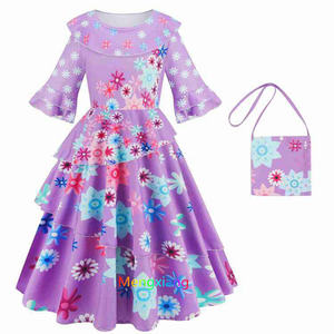 Disfraces <span class=keywords><strong>de</strong></span> dibujos animados magia <span class=keywords><strong>Encanto</strong></span> TV y película vestido <span class=keywords><strong>de</strong></span> princesa para niña Isabela <span class=keywords><strong>Mirabel</strong></span> <span class=keywords><strong>encanto</strong></span> disfraz Cosplay Dolores Pepa vestidos <span class=keywords><strong>de</strong></span> niña - Product Image 5