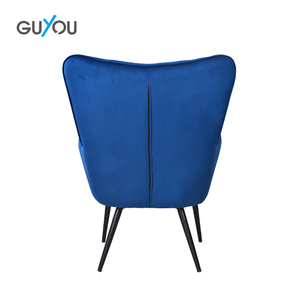 Canapé à <span class=keywords><strong>dossier</strong></span> <span class=keywords><strong>haut</strong></span> en <span class=keywords><strong>velours</strong></span> rembourré direct, ensemble moderne de salon, usine, nouvelle collection <span class=keywords><strong>Chaise</strong></span> d'appoint - Product Image 4