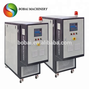 เครื่องทำความร้อนน้ำมันร้อน BOBAI 36kw ประสิทธิภาพสูง 300 องศาเซลเซียส พร้อมปั๊มประหยัดพลังงาน โครงสร้างอะลูมิเนียม สำหรับทำกาวรองเท้า - Product Image 2