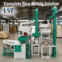 Ligne de décorticage de riz professionnelle et commerciale 10-15TPD – Machine combinée pour projets de transformation agricole