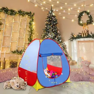 Pop Up Play Tent Ball Pit Play Tent Kids Playhouse para interior y exterior Tienda plegable