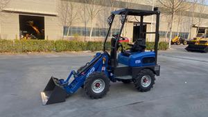 Châu Âu nhỏ/<span class=keywords><strong>mini</strong></span> nhỏ gọn 4WD khớp nối kết thúc trước máy kéo 0.5ton/1 tấn Telescopic Boom bánh xe lật cho nông nghiệp/Xây dựng/ - Product Image 3