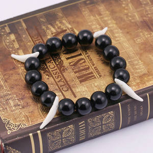 Nuovo braccialetto di gioielli di moda Anime Inuyasha braccialetti di perline di cane all'ingrosso perline gioiello delle quattro Anime braccialetto delle donne - Product Image 3