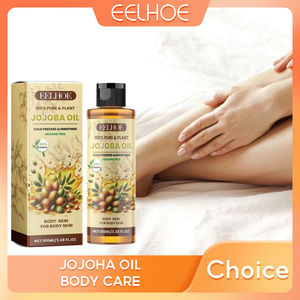 Aceite esencial de jojoba puro natural prensado en frío crudo a granel para masaje corporal de vello de piel facial para todo tipo de piel - Product Image 2