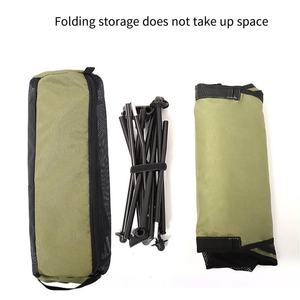 Sillas Plegables Portátiles Ligeras para Acampar al Aire Libre, Silla Luna con Reposacabezas para Pesca, Ocio, Camping, Muebles de Exterior - Product Image 6