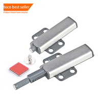 Amortisseur de fermeture en douceur Rebond magnétique Push Open Touch Porte d'armoire de meubles Système d'ouverture par poussée en acier inoxydable