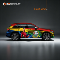 Vinilo para Rotulación de Vehículos de Alta Resolución con Impresión Digital, TPU Multicapa con Protección UV para Mercedes GLE - Diseño Personalizado con la Bandera de Portugal