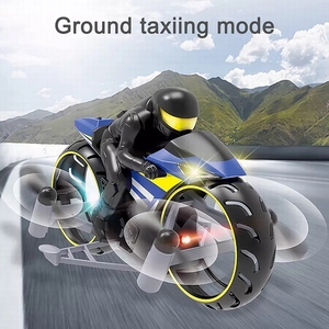 Veicolo Telecomandato Quadricottero Moto/<span class=keywords><strong>Aereo</strong></span> Dual Mode con Funzione Acrobatica e Luci, Attivazione con un Tasto - Product Image 6