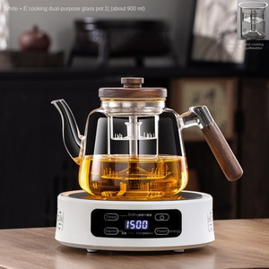 Bán Buôn Duy Nhất Burner Pha Lê Tấm 1200W Điều Khiển Cảm Ứng An Toàn Xách Tay Điện Gốm Bếp Cho Ngoài Trời Và Hộ Gia Đình - Product Image 3