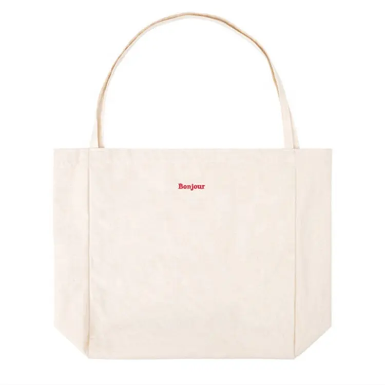 Promotional New Fashion Canvas Cotton Shopping Bag