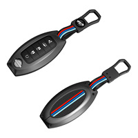 Kompatibel dengan Penutup Kunci Nissan, Casing Pelindung Kunci Mobil untuk Nissan Altima Rogue Sentra Pathfinder Remote Smart Key