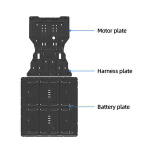 Plaque de harnais pour accessoires Ora Good CAT Plaque de protection de châssis en aluminium et magnésium pour accessoire extérieur GWM ORA <span class=keywords><strong>03</strong></span> - Product Image 2
