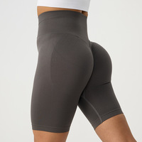 Pantalones Cortos de Yoga PASUXI, Cintura Alta, Cinco Puntos, Leggings Deportivos, Levanta Glúteos, para Gimnasio y Entrenamiento
