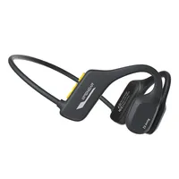 IP68 מתחת למים ספורט Bluetooth MP3 אוזניות סרט פתוח אוזן עמיד למים הולכה עצם שחייה אוזניות אלחוטי אוזניות