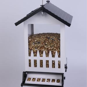 Mangeoire à oiseaux en métal anti-écureuil automatique intelligente nouvelle génération résistante à la pression pour usage extérieur, cour et jardin, personnalisable - Product Image 4