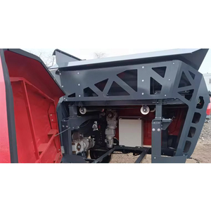 Mts1230 di động trommel screener với mang động cơ quay trống màn hình cho Phân compost, sỏi, đất, xỉ, dăm gỗ - Product Image 5